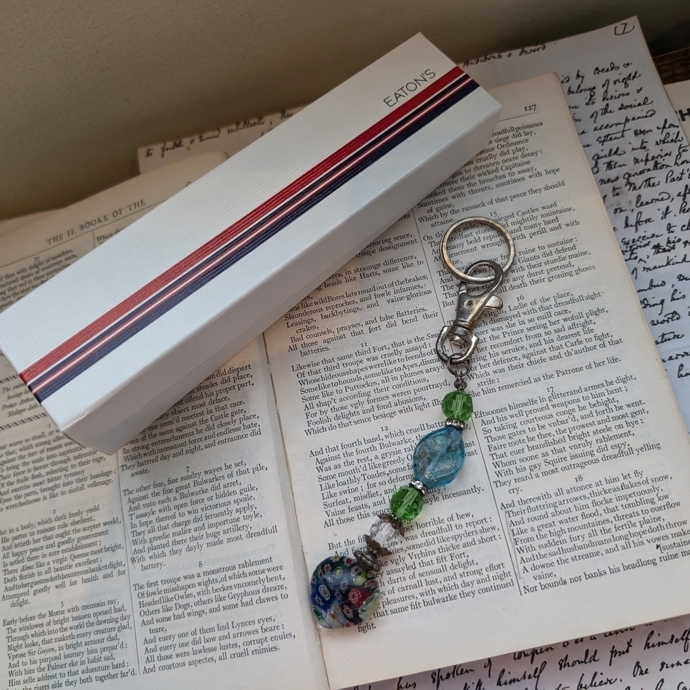 Colorful Beaded Keychain - Picture 3 of 11